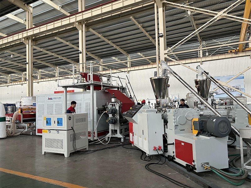 PVC ASA Glazing Tile Sheet Extrusion Line suppliers